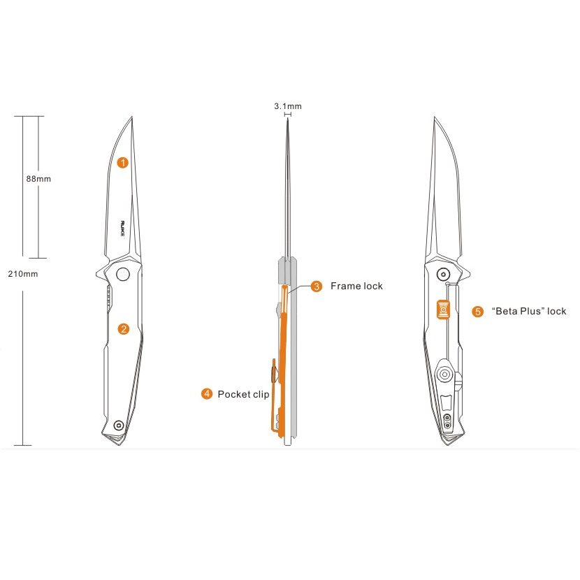 Ruike P108-SF Flipper