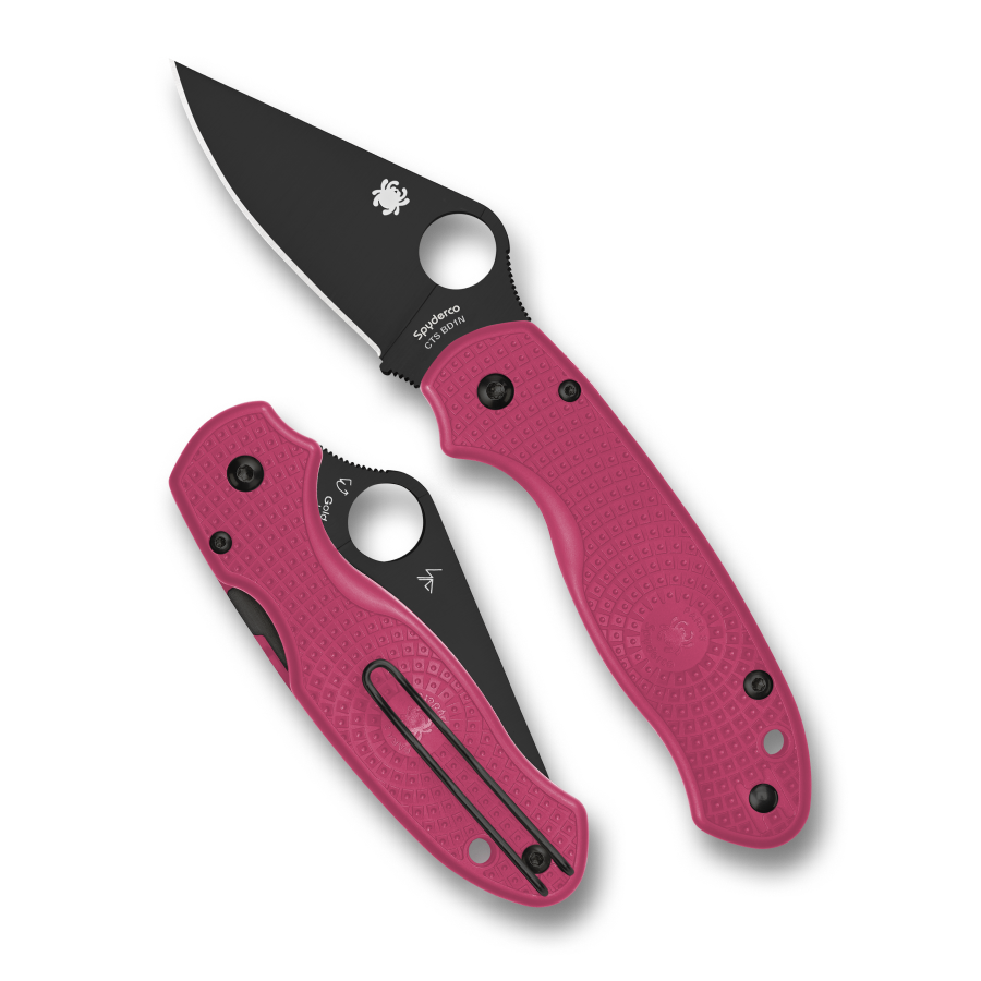 Spyderco Para 3 FRN Pink Black