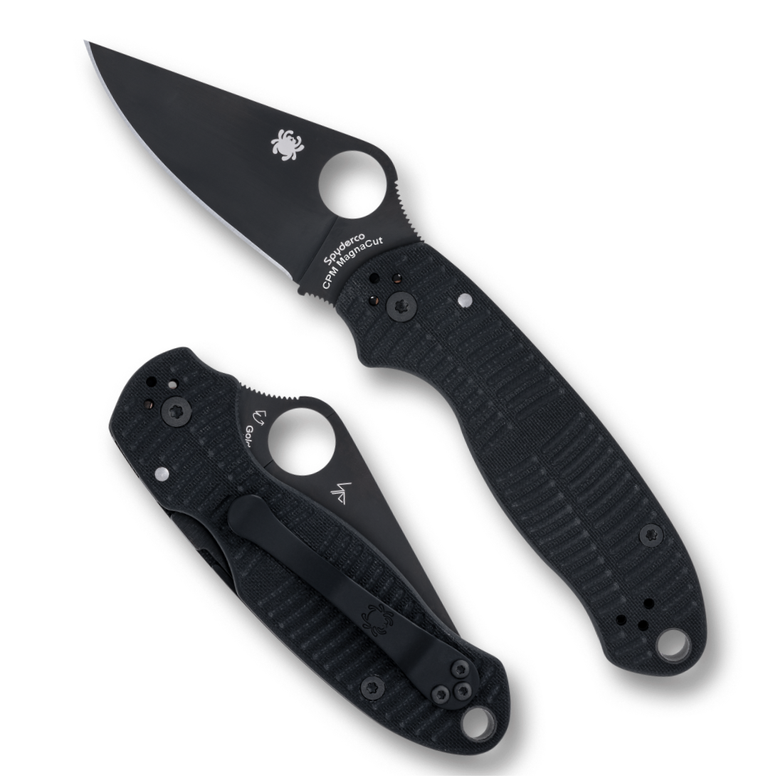 Spyderco Para 3 Salt Magnacut Black