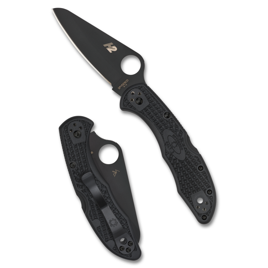 Spyderco Salt 2 Black Blade