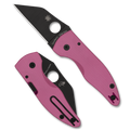 Spyderco MicroJimbo Pink G-10 Fällkniv