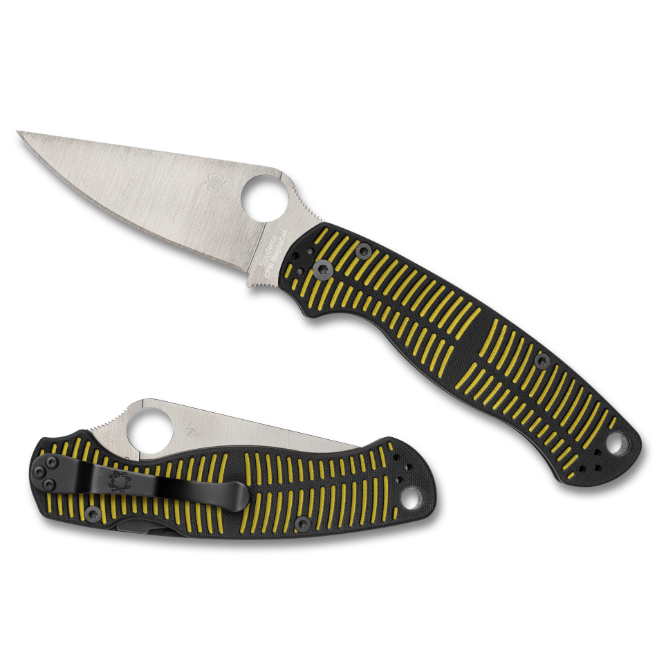 Spyderco Para Military 2 Salt Yellow/black Magnacut