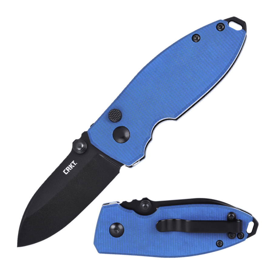 CRKT Squid Button Lock Blue 2474BD