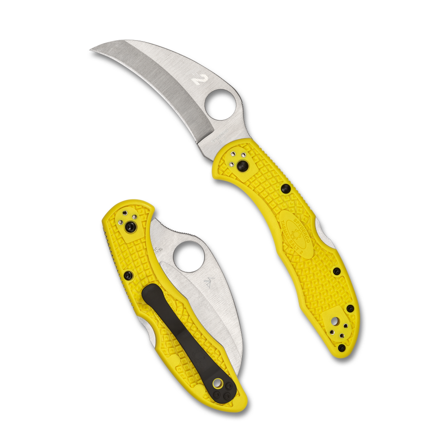 Spyderco Tasman Salt 2 Yellow