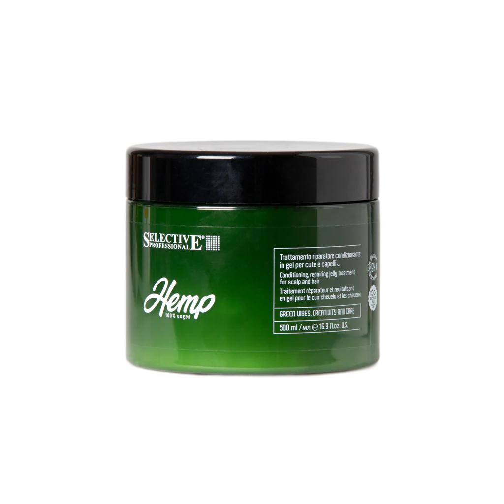Intensivmask Torrt och Skört Hår | Hemp – Hårinpackning | 250ml