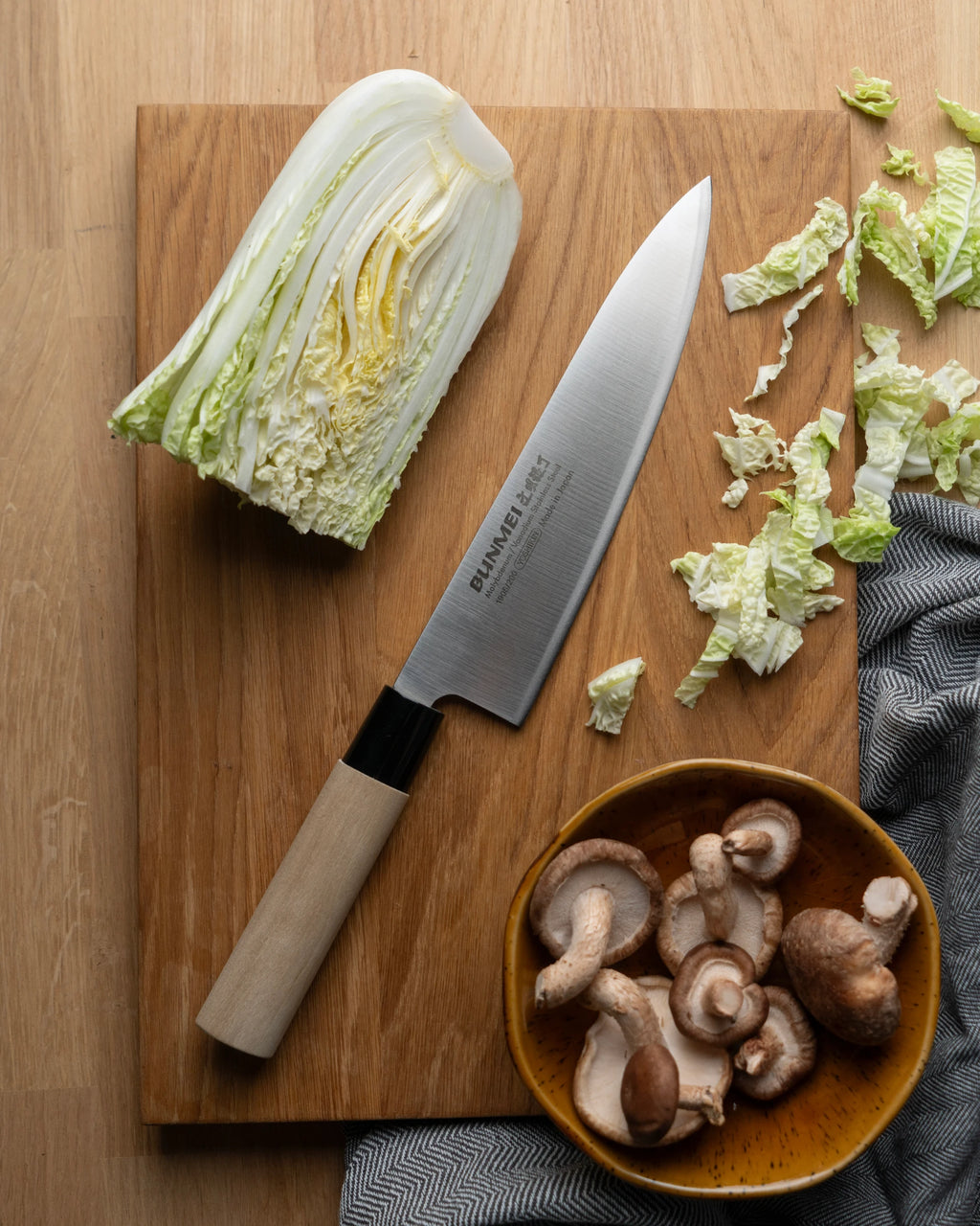 Dubbelslipad Kockkniv 20 cm | Bunmei