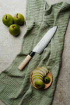 Dubbelslipad Santokukniv 18 cm | Bunmei
