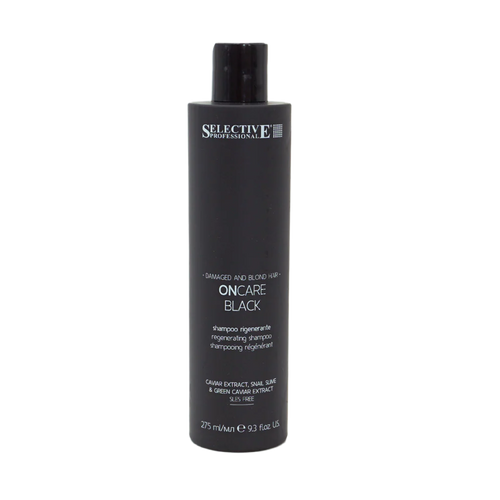 Black reparerande schampo 275 ml från Selective Professional