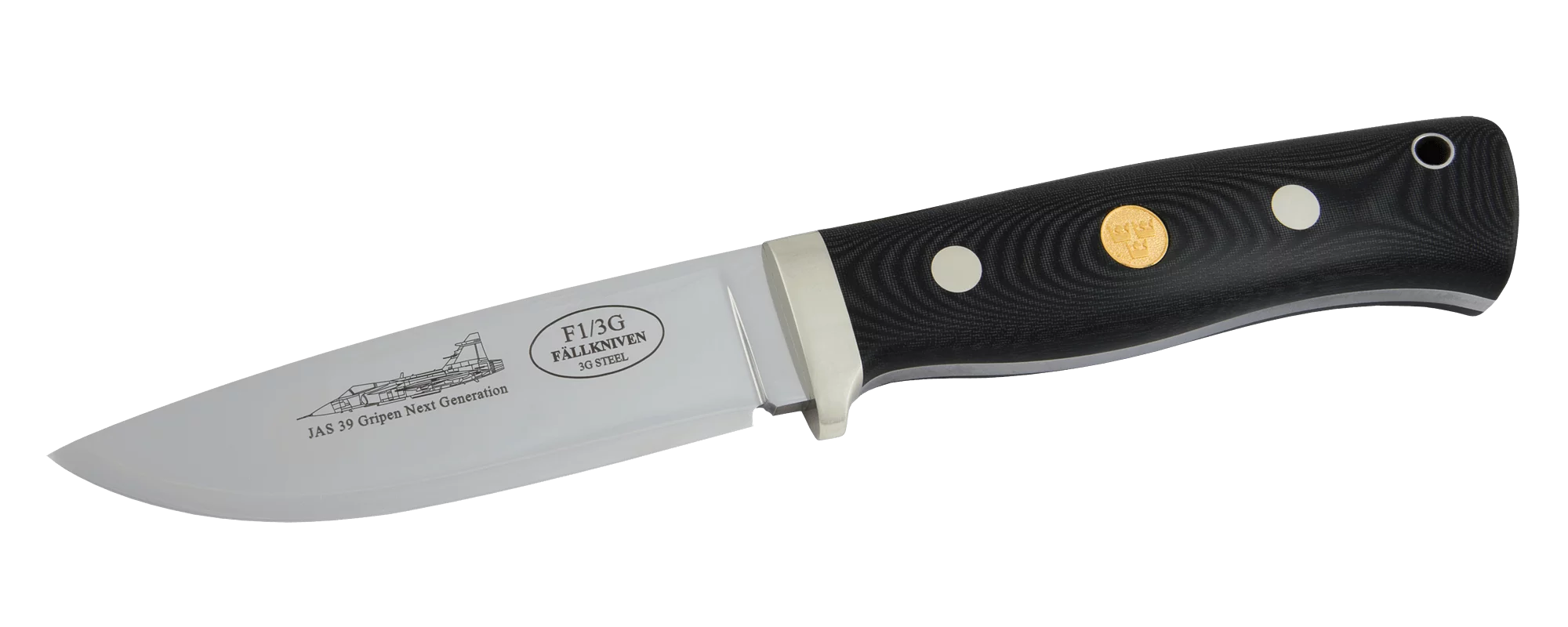 F1L3Gbm Next Generation (black Micarta) från Fällkniven