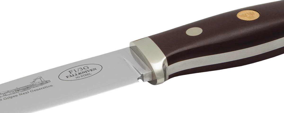 F1L3Gmm Next Generation (maroon Micarta) från Fällkniven