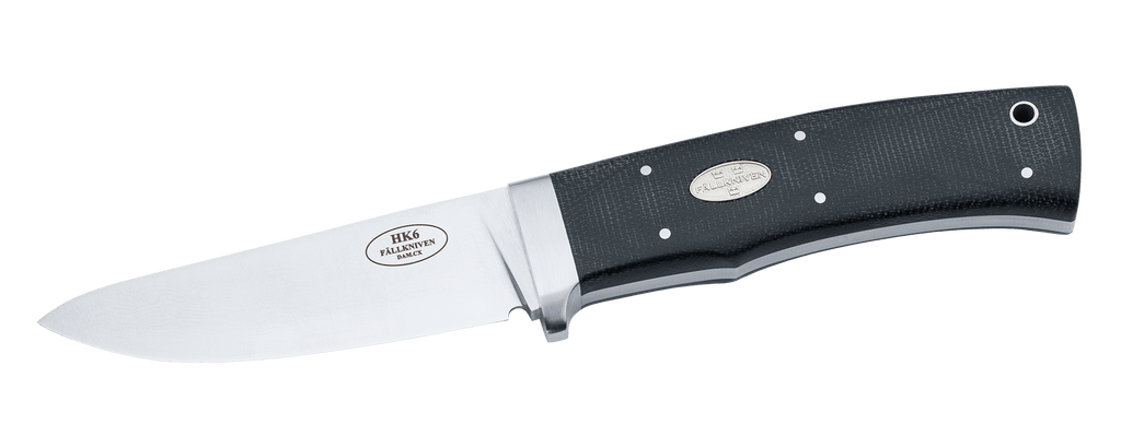 HK6cxLbm – Cowry X damaststål (Black Micarta) – bild 3