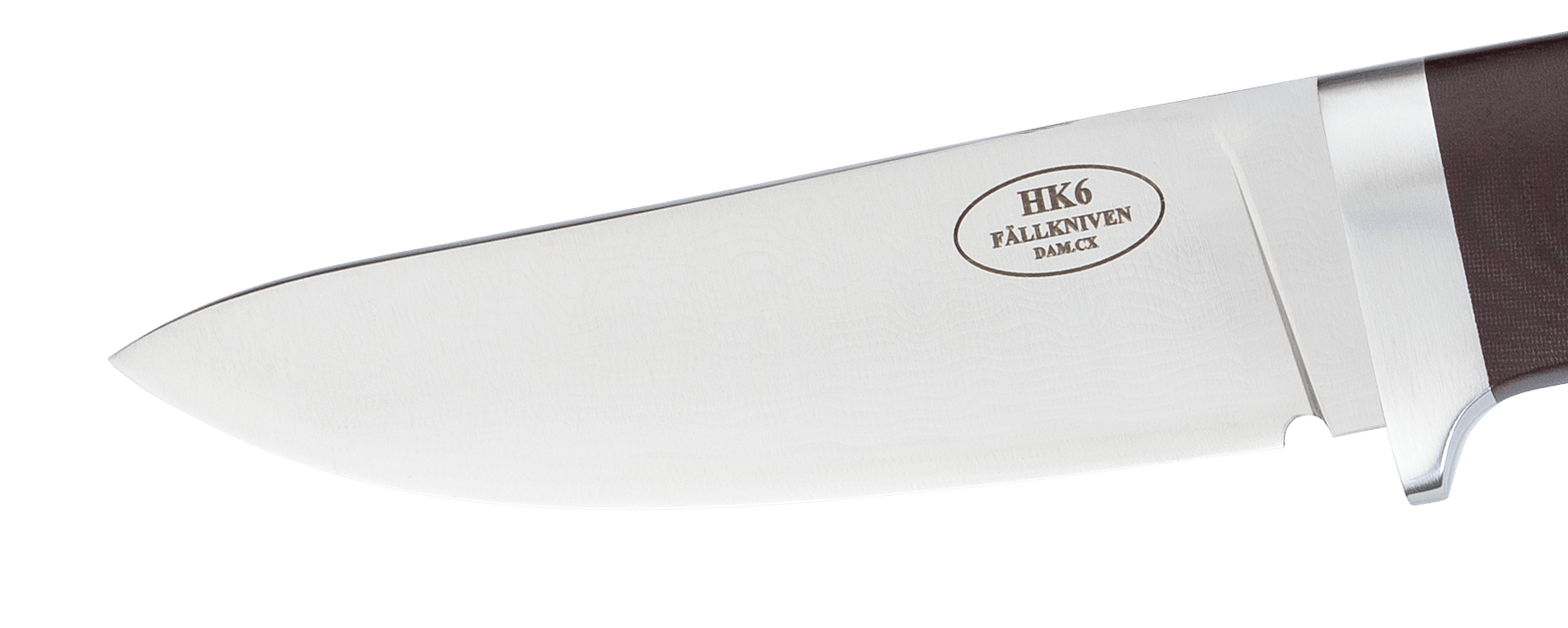 HK6cxLmm – Cowry X damaststål (Maroon Micarta) – bild 2