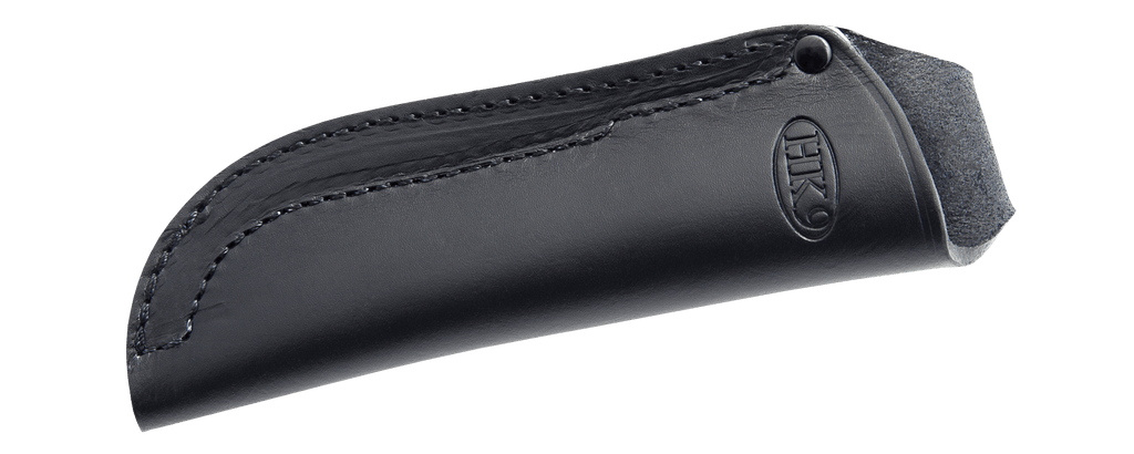 HK6cxLbm – Cowry X damaststål (Black Micarta) – bild 4