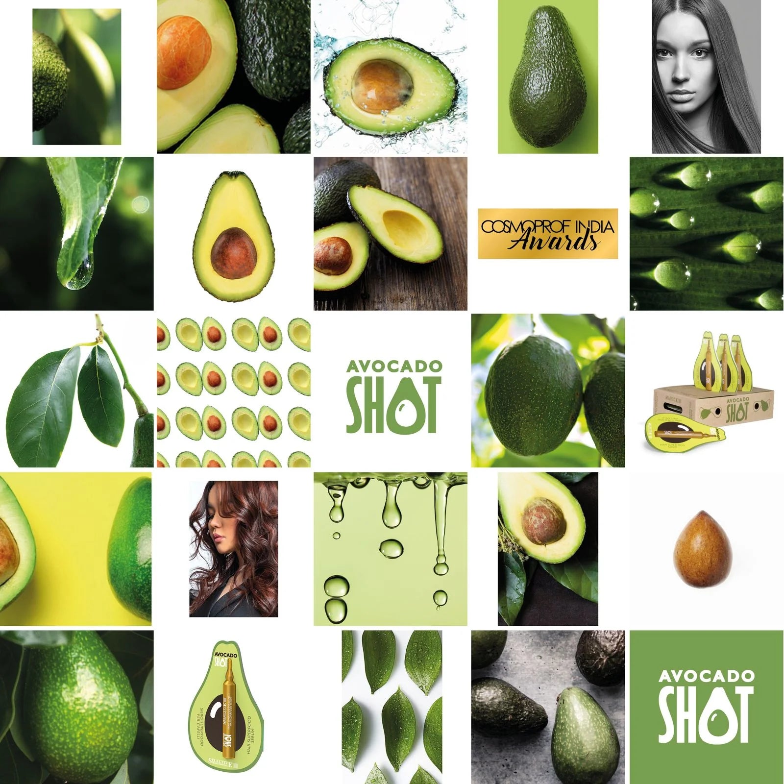 Daily Avocado Shot – Leave-In Fuktboost För Håret | SUPERFOOD SERUM