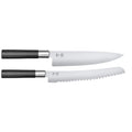 Kai Wasabi Black 2-dels Knivset Gyuto / Brödkniv
