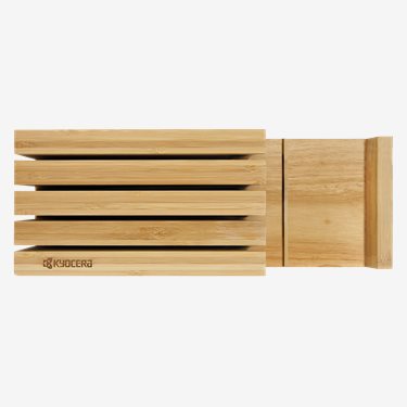 Knivblock för 4 knivar, Bambu | Kyocera