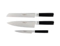 Knivset 3-del - Allkniv 12 cm, Kockkniv 20 cm, Brödkniv 20 cm