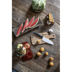 Keramisk Santoku/Kockkniv 14 cm, vit | Kyocera