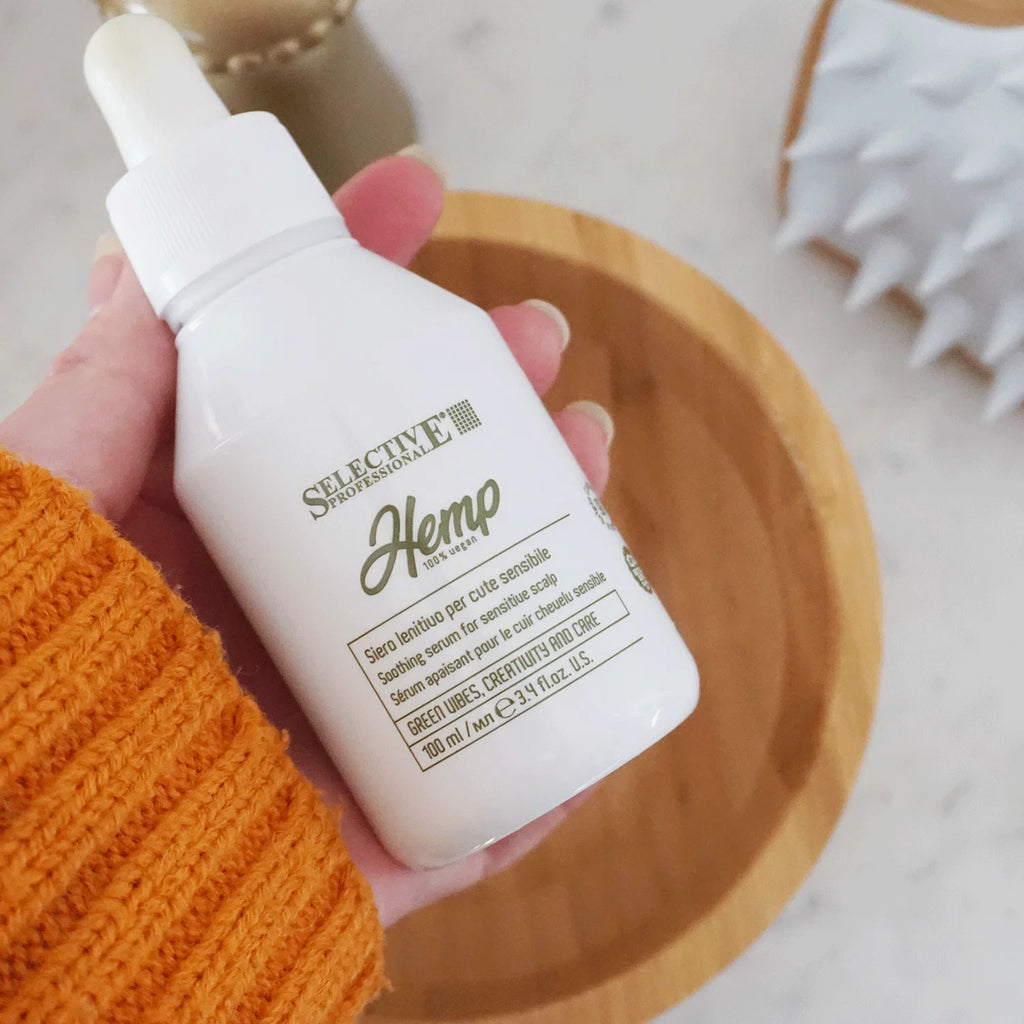 Serum Dropp För Klåda | Torr och Kliande Hårbotten | HEMP | 100ml