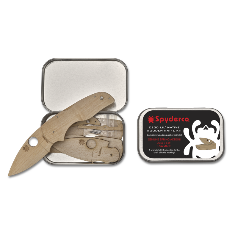 Lil Native Träkit WDKIT2 från Spyderco