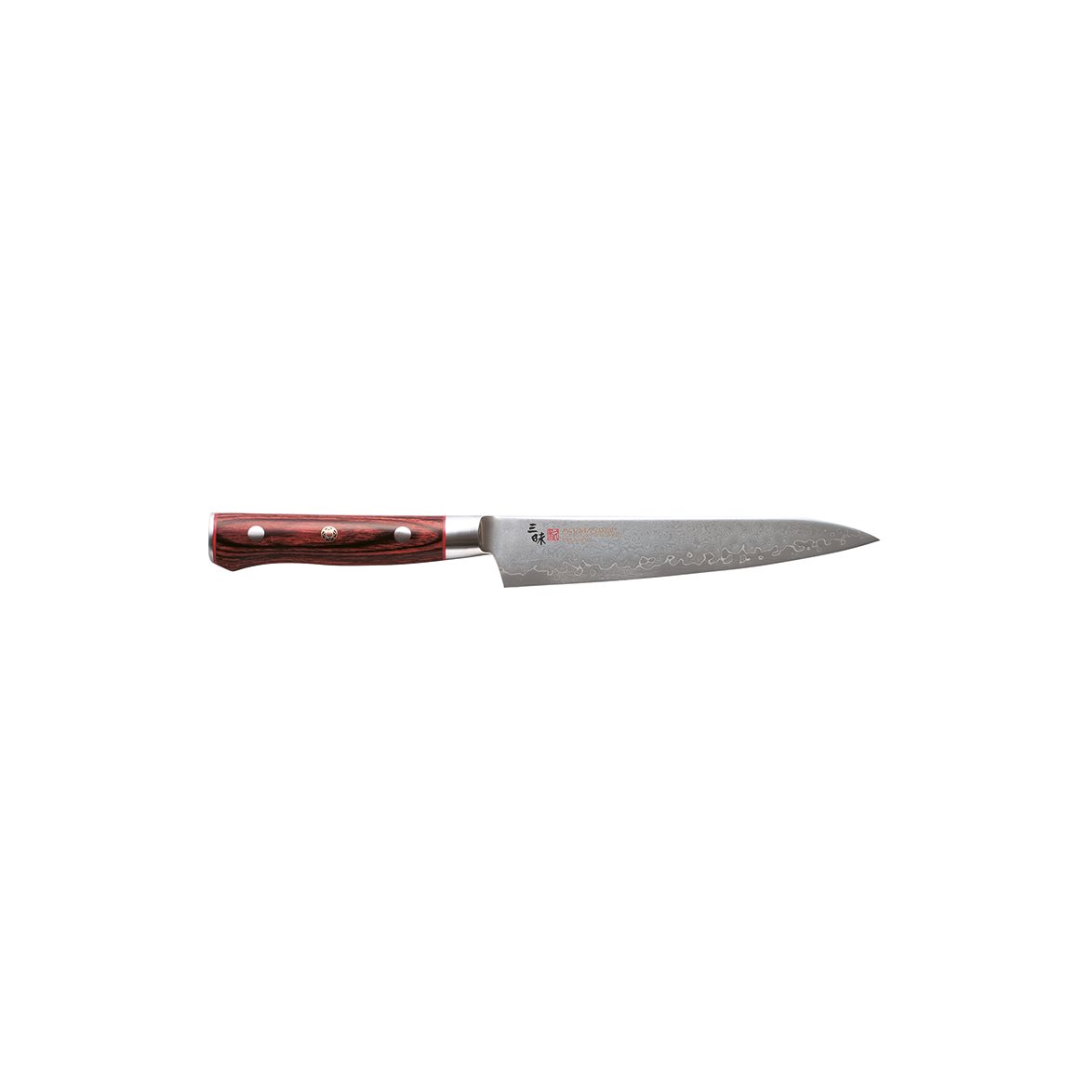 Mcusta / Zanmai Flame Damascus Petty 15 Cm