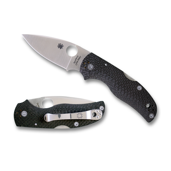 Spyderco Native 5 Fluted Carbon Fiber
