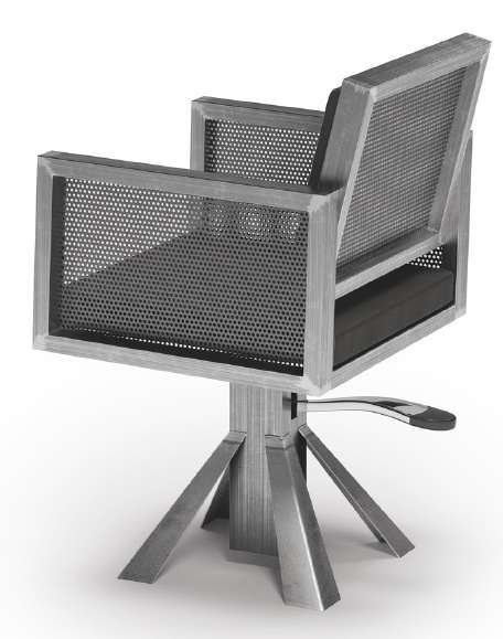 Vezzosi Iron Chair frisörstol