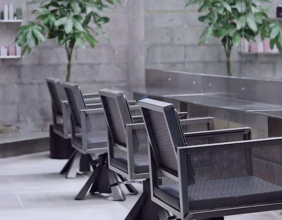 Vezzosi Industrial Chair frisörstol