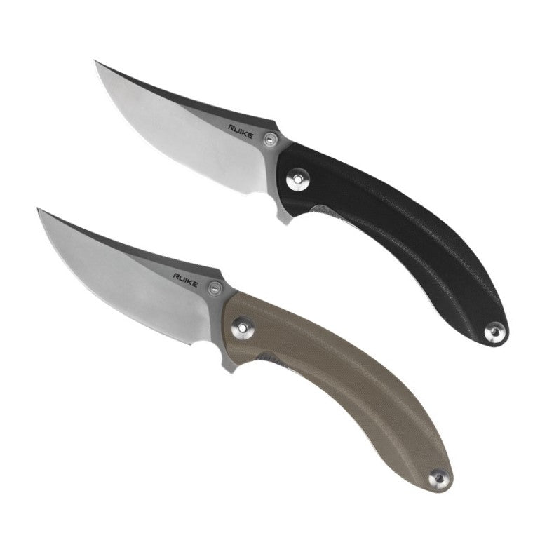 P155 Ruike Fällkniv i två nyanser