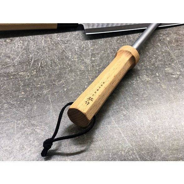 Satake Diamantbryne med Trähandtag 23 cm – Slipsten