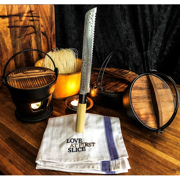Satake Houcho Brödkniv 24 cm – Kökskniv
