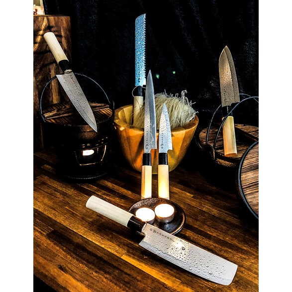 Satake Houcho Knivset - 6 Knivar – Kökskniv