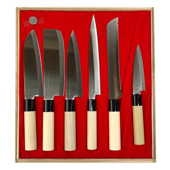 Satake Houcho Knivset - 6 Knivar – Kökskniv