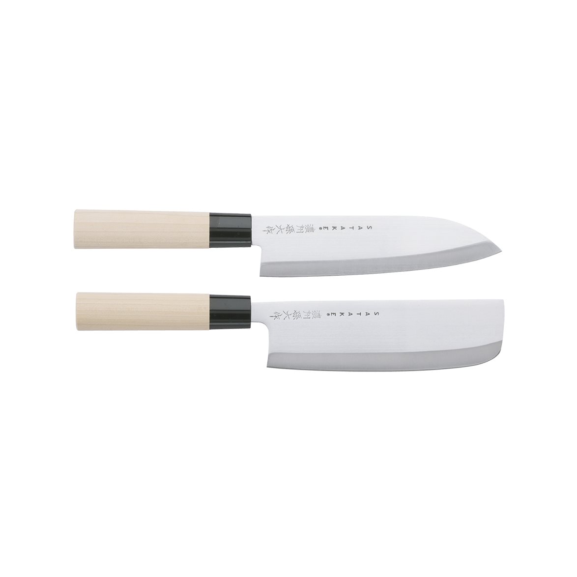 Satake Houcho Set Med Santoku & Nakiri I Balsabox
