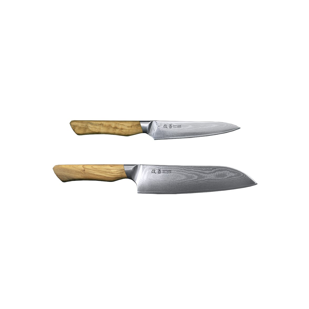 Satake Kaizen 2-dels Knivset Santoku 18 cm & Petty 12 cm