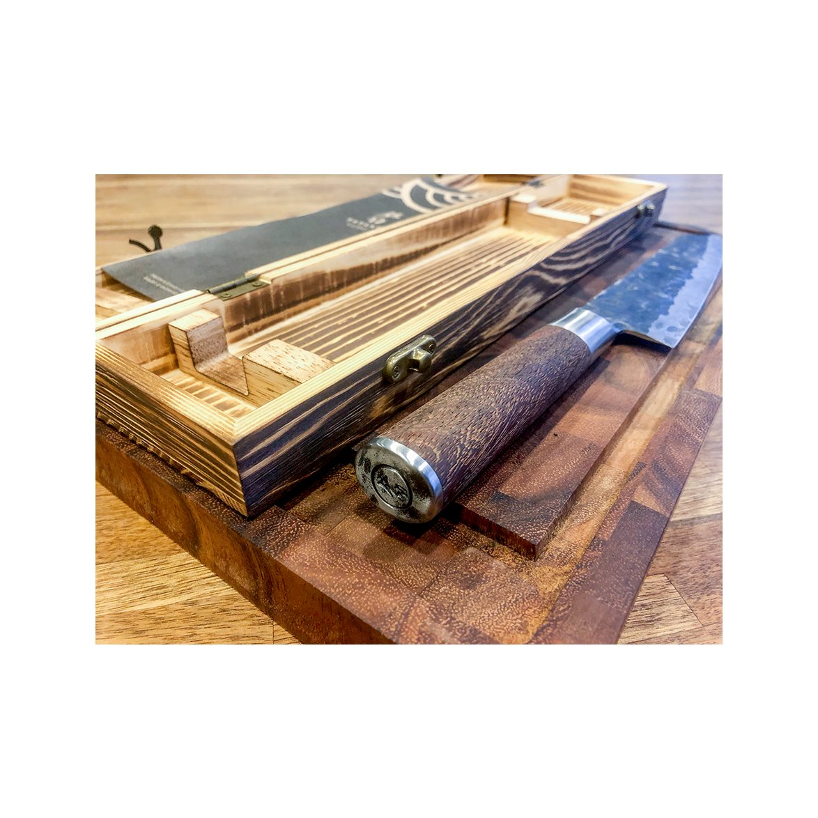Satake Kuro Kiritsuke 23 cm – Kökskniv
