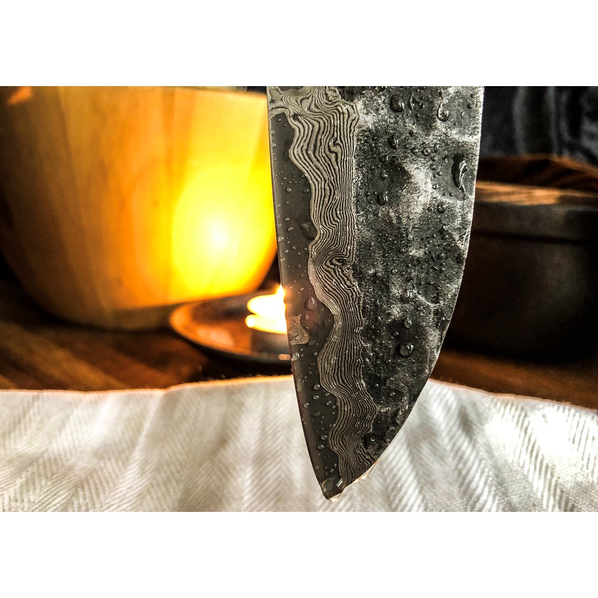 Satake Kuro Santoku 18 cm