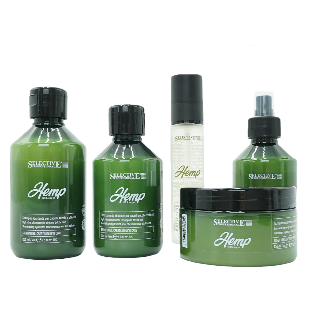 Serien För Torrt Hår | 5 Produkter | Hemp från Selective Professional